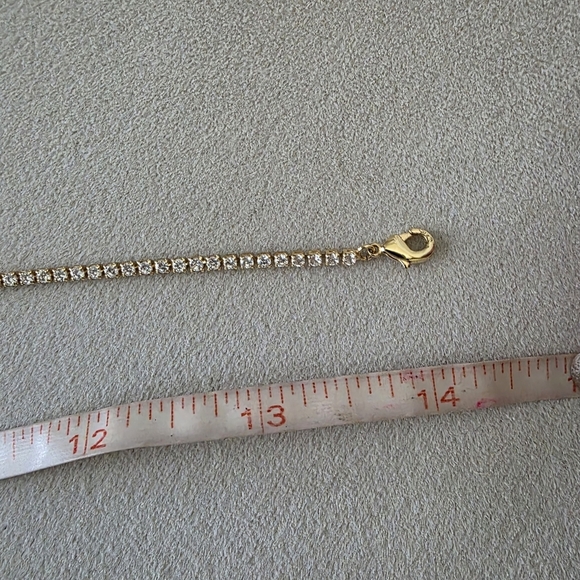 Elegant Gold Evil Eye Necklace NEW - Picture 4 of 4